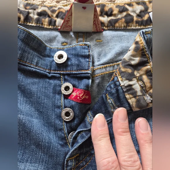 Lucky Brand Blue Ankle Jeans - Picture 2 of 4